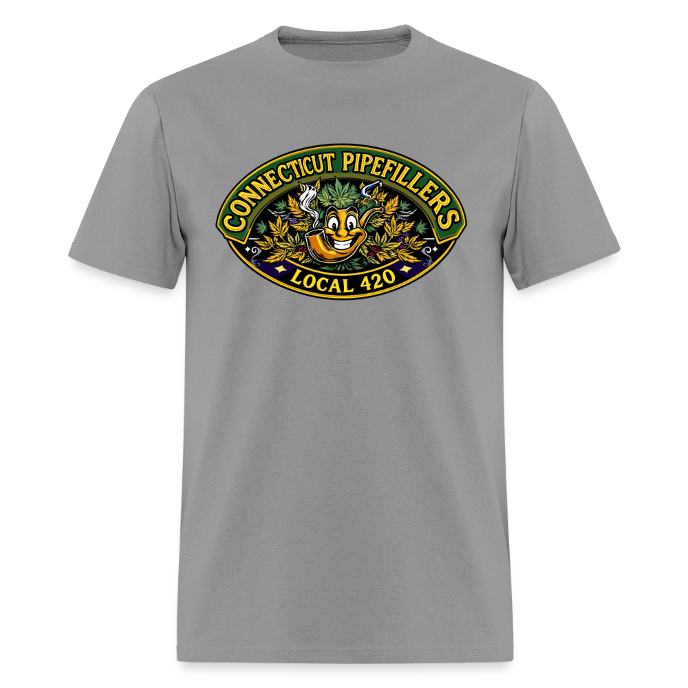 CONNECTICUT PIPEFILLERD LOCAL 420Men's T-Shirt - rock