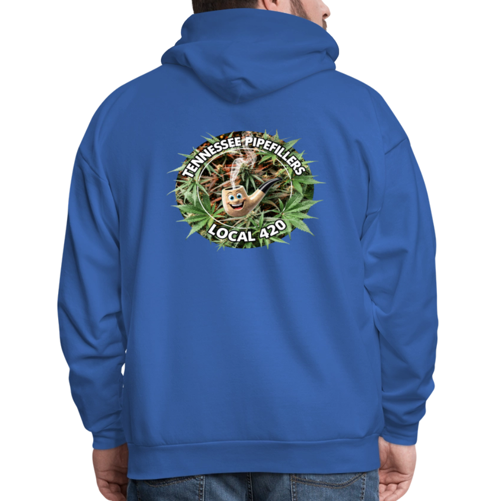 TENNESSEE PIPEFILLERS LOCAL 420 F/B DESIGN Men's  Hoodie - royal blue