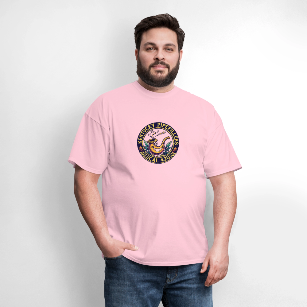 KENTUCKY PIPEFILLERS LOCAL 420 Men's T-Shirt - pink