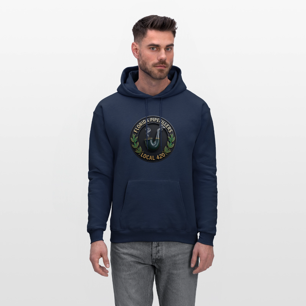 FLORIDA PIPEFILLERS LOCAL 420 Men's Hoodie - navy