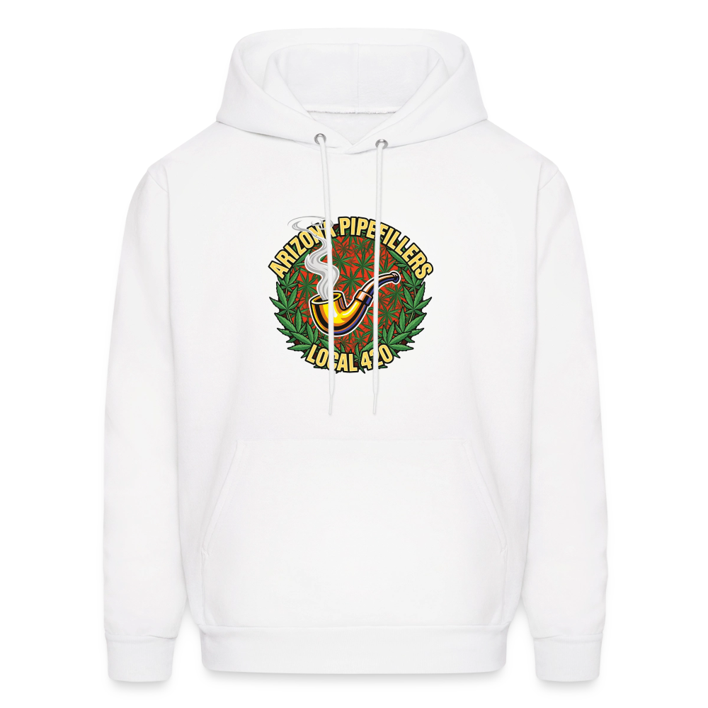 ARIZONA PIPEFILLERS LOCAL 420 F/B DESIGN Men's Hoodie - white