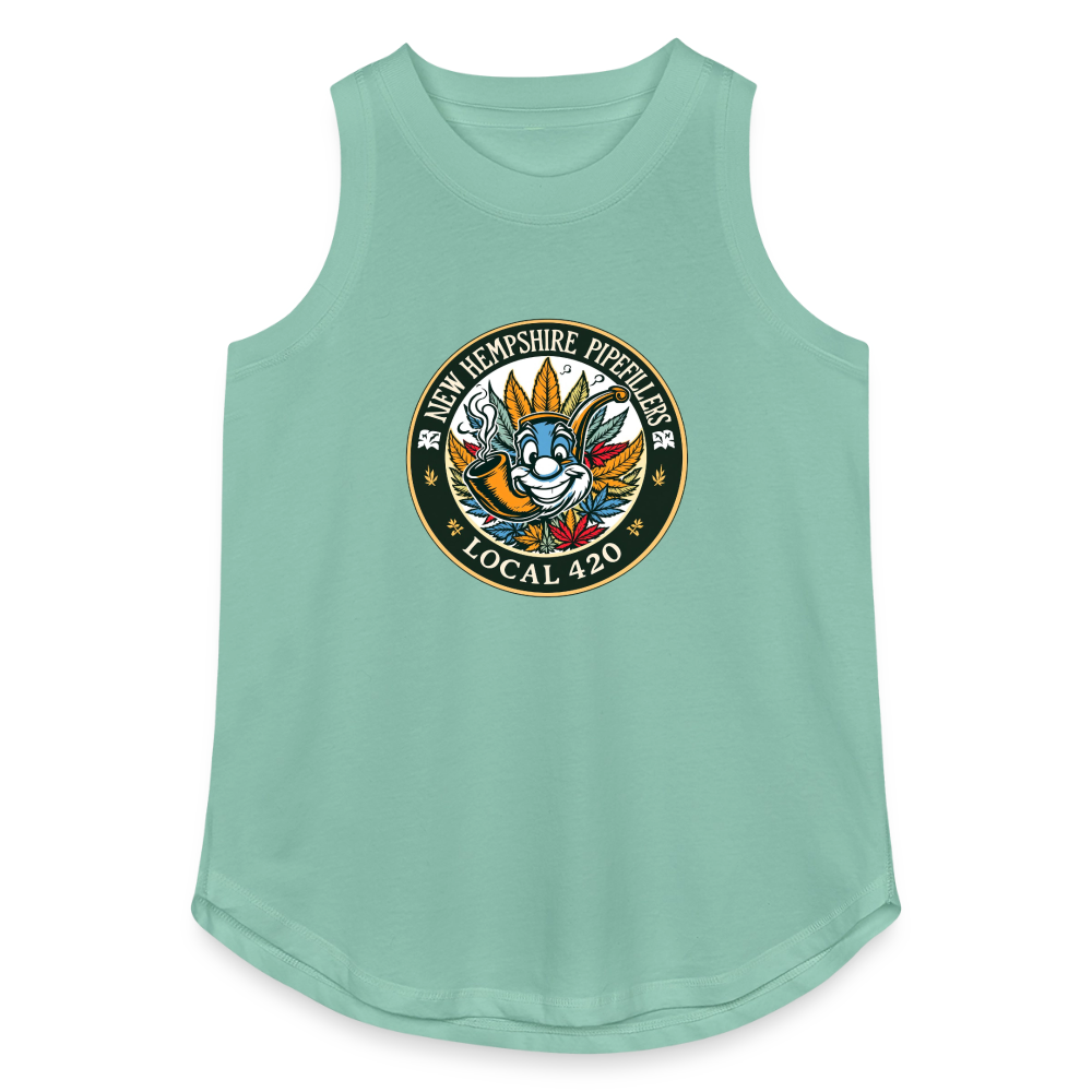 NEW HEMPSHIRE PIPEFILLERS LOCAL 420 Women's Relaxed Tank Top - saltwater