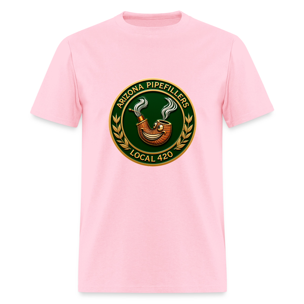 ARIZONIA PIPEFILLERS LOCAL 420 F/B DESIGN Men's T-Shirt - pink
