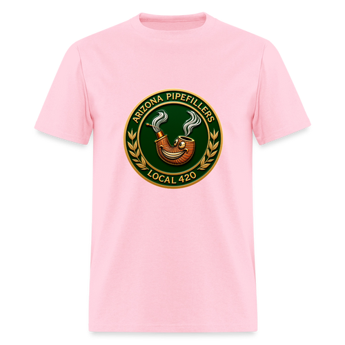 ARIZONIA PIPEFILLERS LOCAL 420 F/B DESIGN Men's T-Shirt - pink