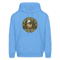 TEXAS PIPEFILLERS LOCAL 420 F/B DESIGN Men's Hoodie - carolina blue
