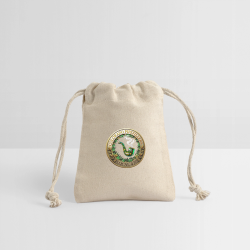 COLORADO PIPEFILLERS LOCAL 420 Reusable Gift Bag - Natural