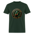 ALASKA PIPEFILLERS LOCAL 420 F/B DESIGN Men's T-Shirt - forest green