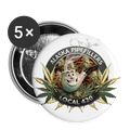 ALASKA  PIPEFILLERS LOCAL 420 Union Buttons small 1'' (5-pack) - white