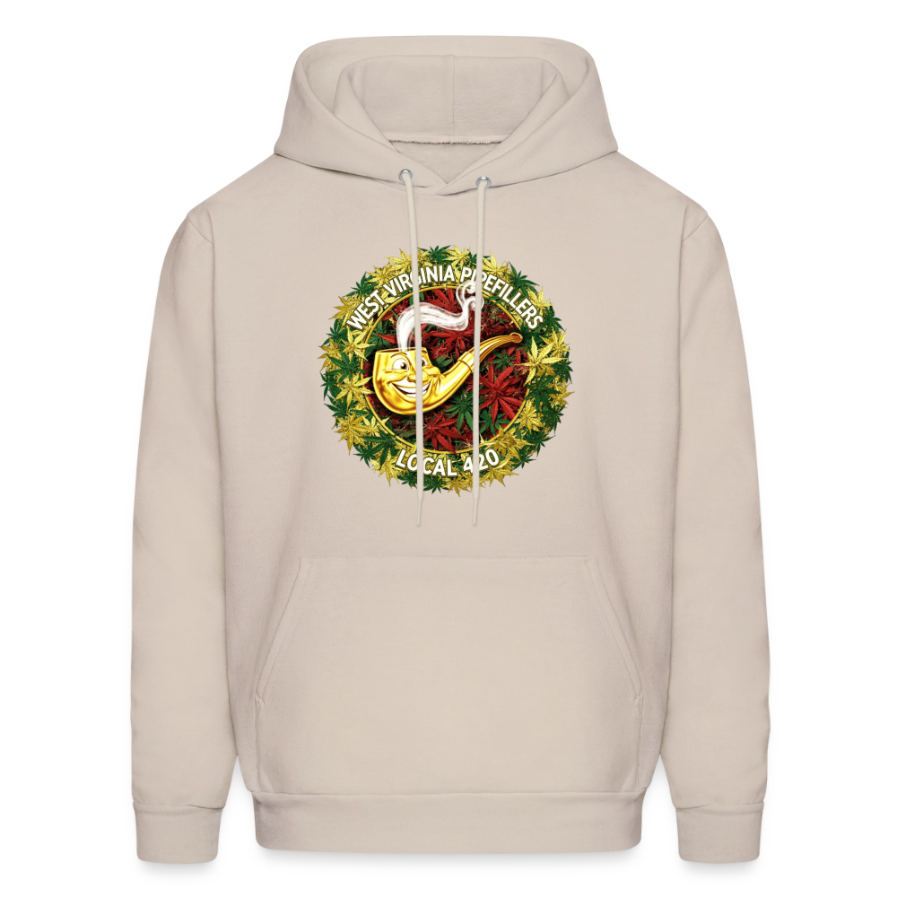 WEST VIRGINIA PIPIEFILLERS LOCAL 420 Men's Hoodie - Sand