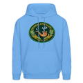 ARKANSAS PIPEFILLERS LOCAL 420 F/B EMBLEMS  Men's Hoodie - carolina blue