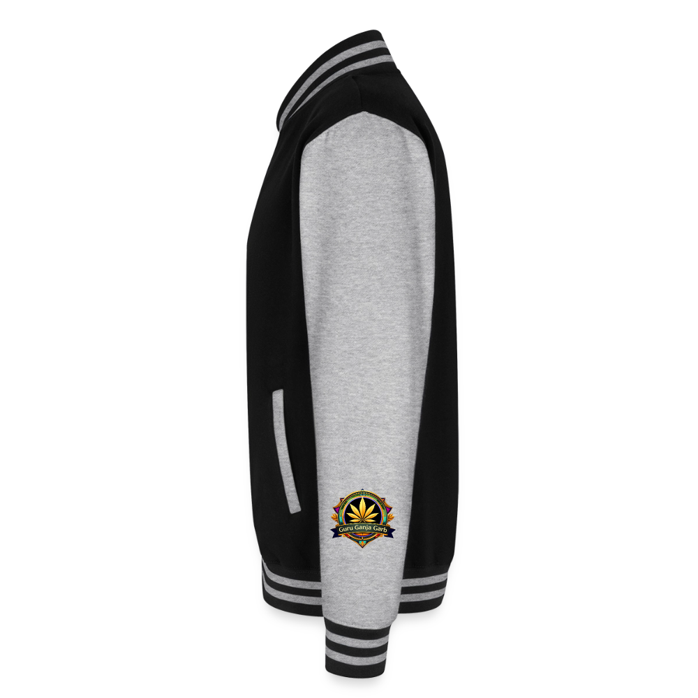 COLORADO PIPEFILLERS LOCAL 420 / 4 EMBLEM Unisex College Sweat Jacket - black/heather grey
