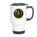 IOWA PIPEFILLERS LOCAL 420 14oz Stainless Steel Travel Mug - white