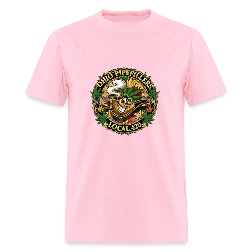 OHIO PIPEFILLERS LOCAL 420 Men's T-Shirt - pink