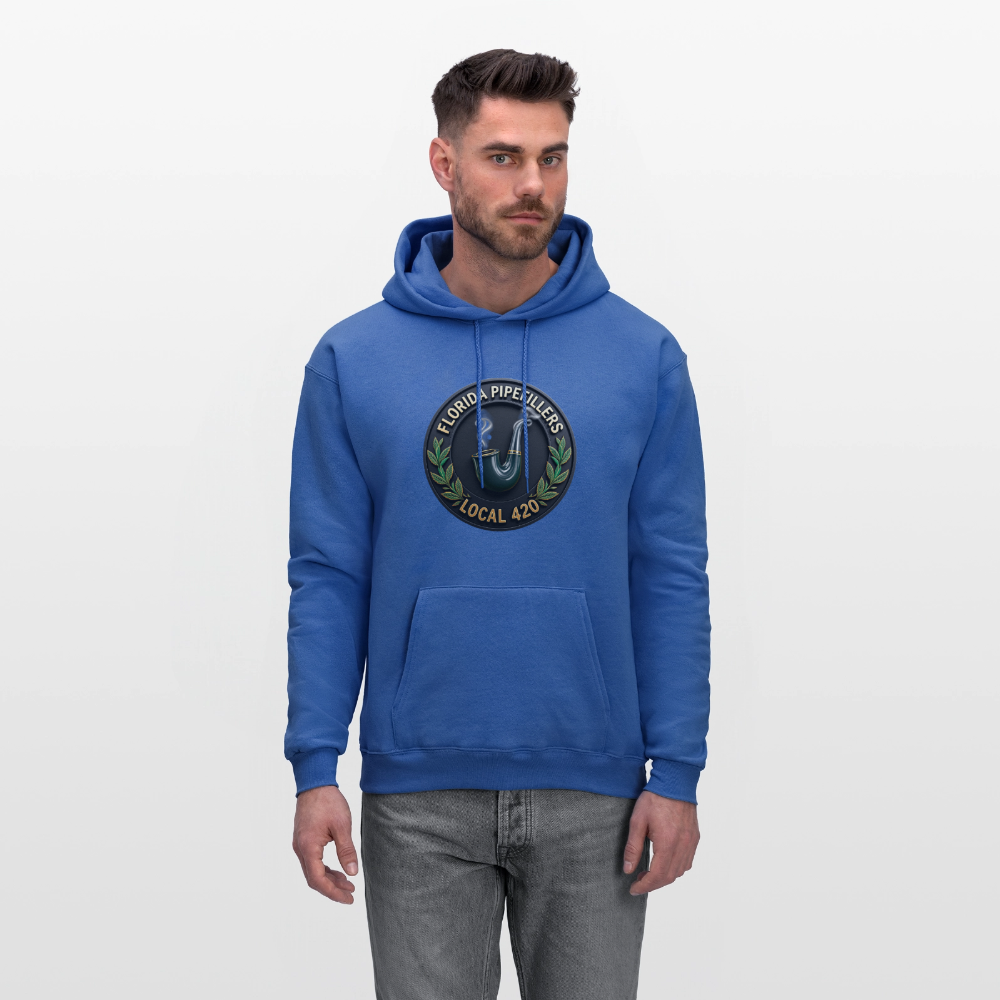 FLORIDA PIPEFILLERS LOCAL 420 Men's Hoodie - royal blue