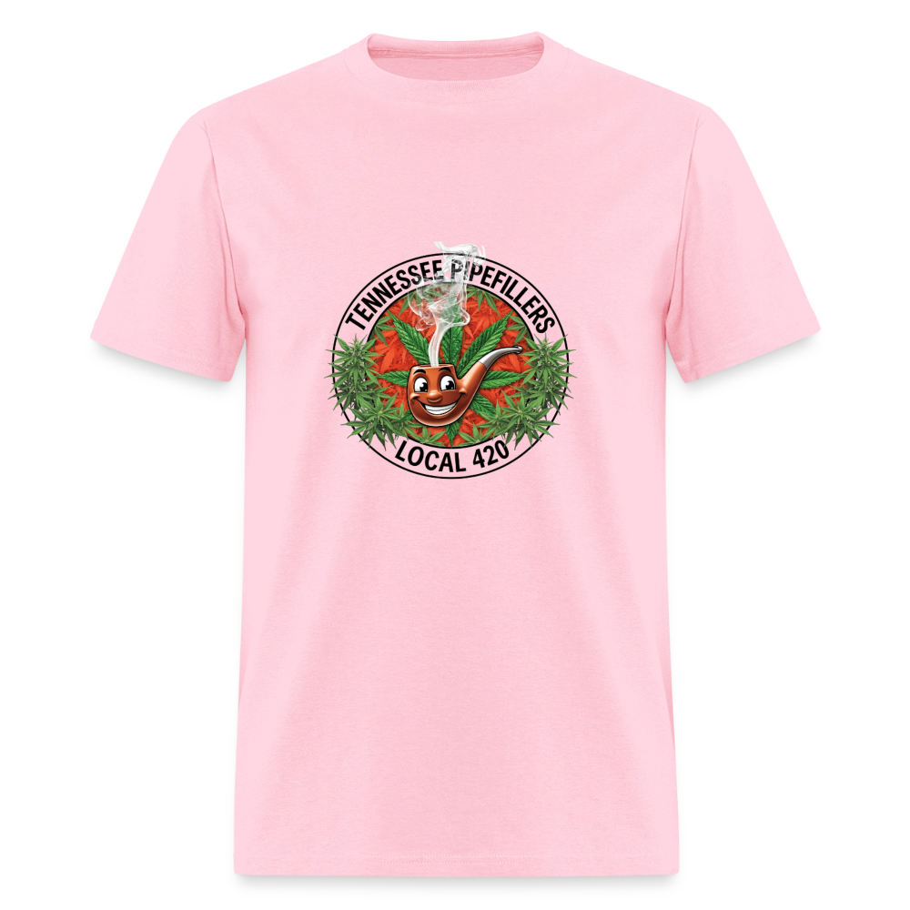 TENNESSEE PIPEFILLERS LOCAL 420 Men's T-Shirt - pink
