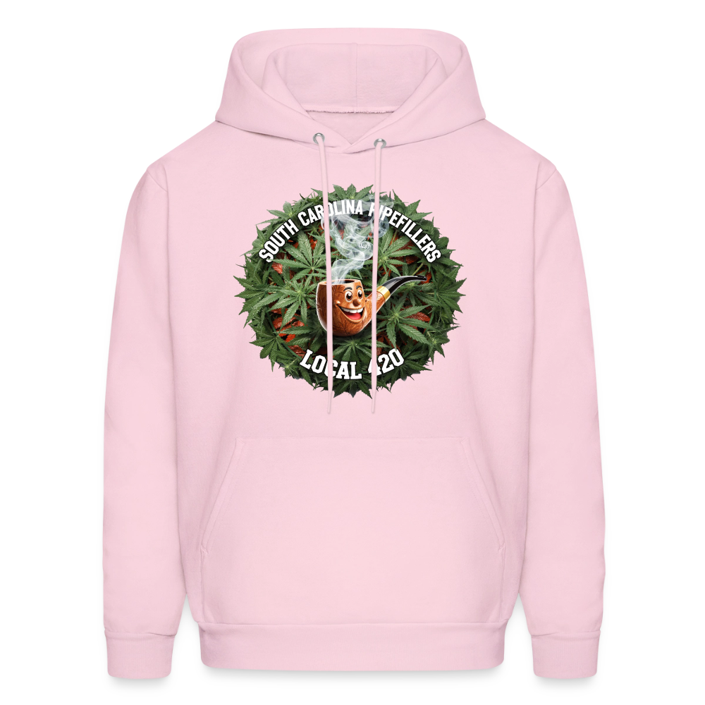 SOUTH CAROLINA PIPEFILLERS LOCAL 420 Men's Hoodie - pale pink