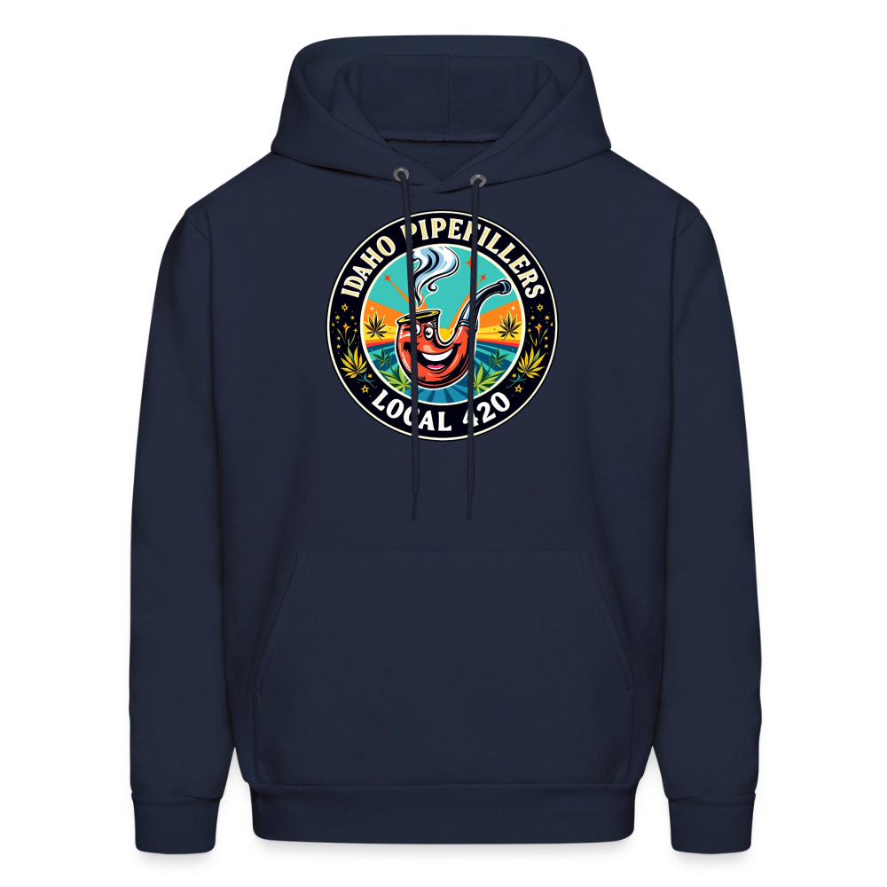 IDAHO PIPEFILLERS LOCAL 420 F/B DESIGN Men's Hoodie - navy