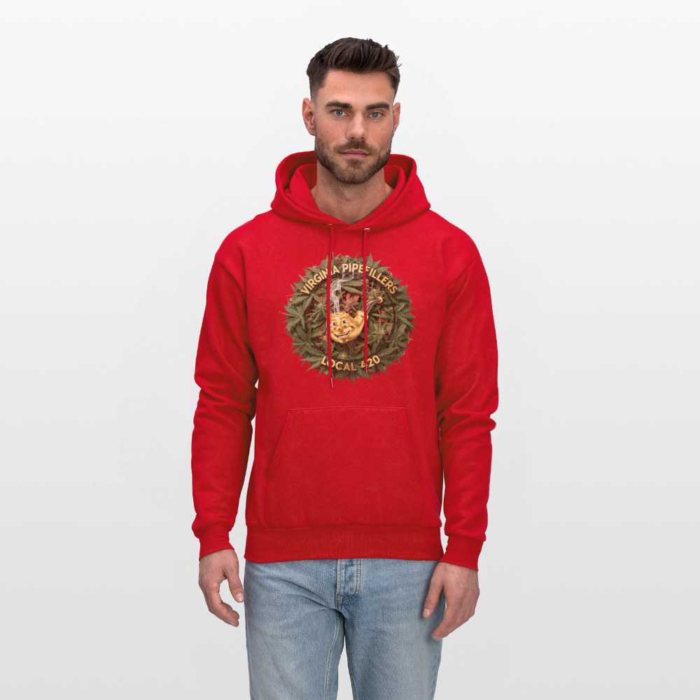 VIRGINIA PIPEFILLERS LOCAL 420 Men's Hoodie - red