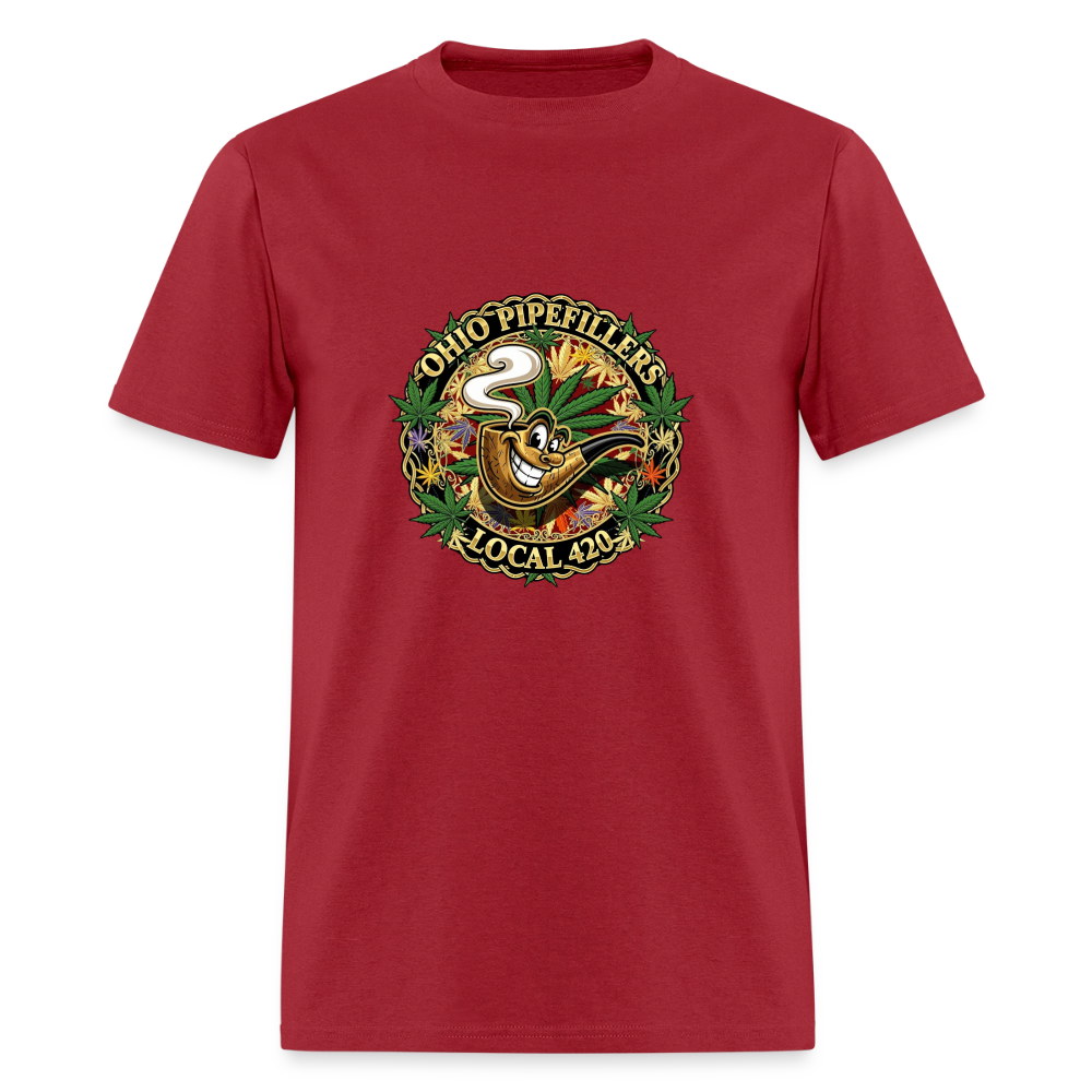 OHIO PIPEFILLERS LOCAL 420 Men's T-Shirt - true red