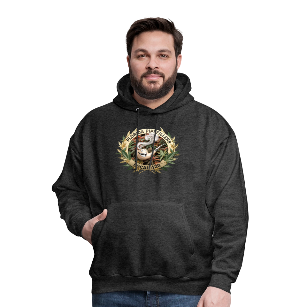 FLORIDA PIPEFILLERS LOCAL 420 Men's Hoodie - charcoal grey