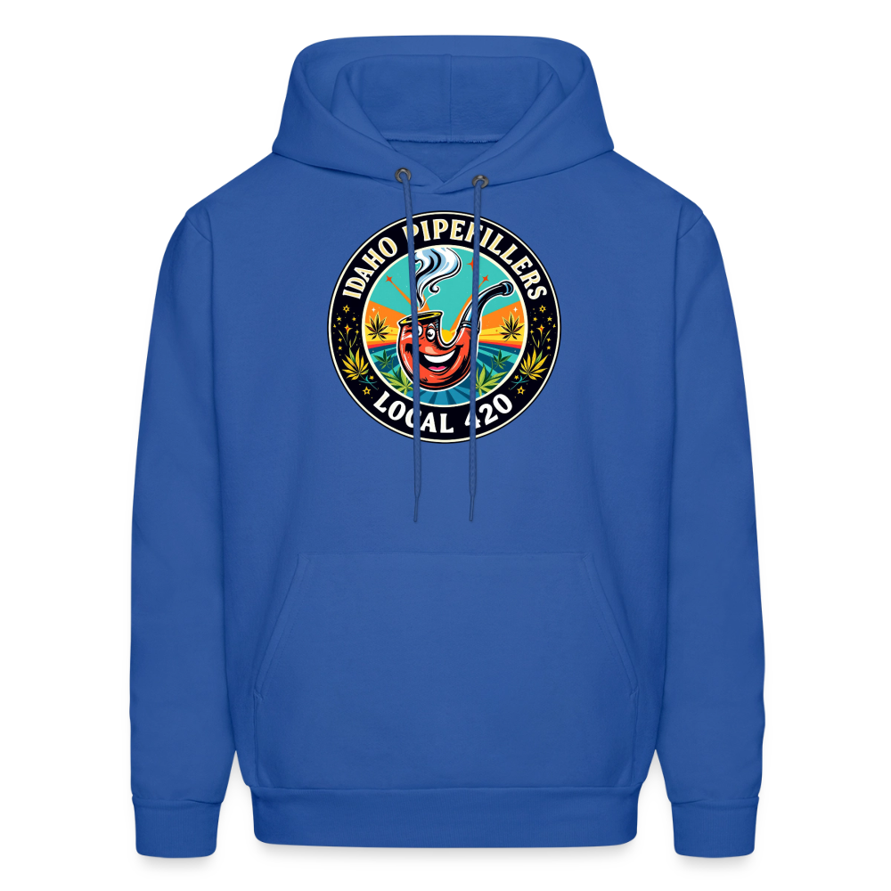 IDAHO PIPEFILLERS LOCAL 420 F/B DESIGN Men's Hoodie - royal blue