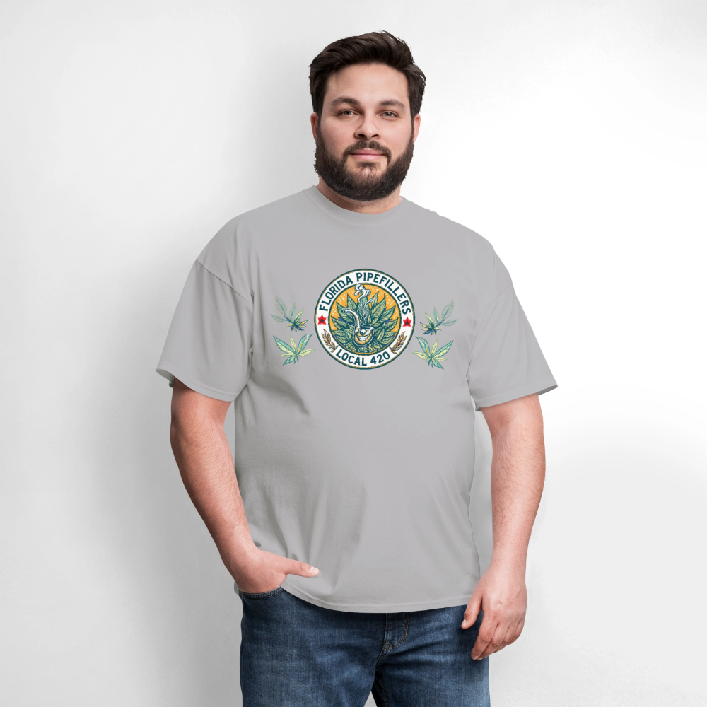 FLORIDA PIPEFILLERS LOCAL 420 Men's T-Shirt - rock