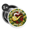 WEST VIRGINIA PIPIEFILLERS LOCAL 420 Union Buttons small 1'' (5-pack) - white