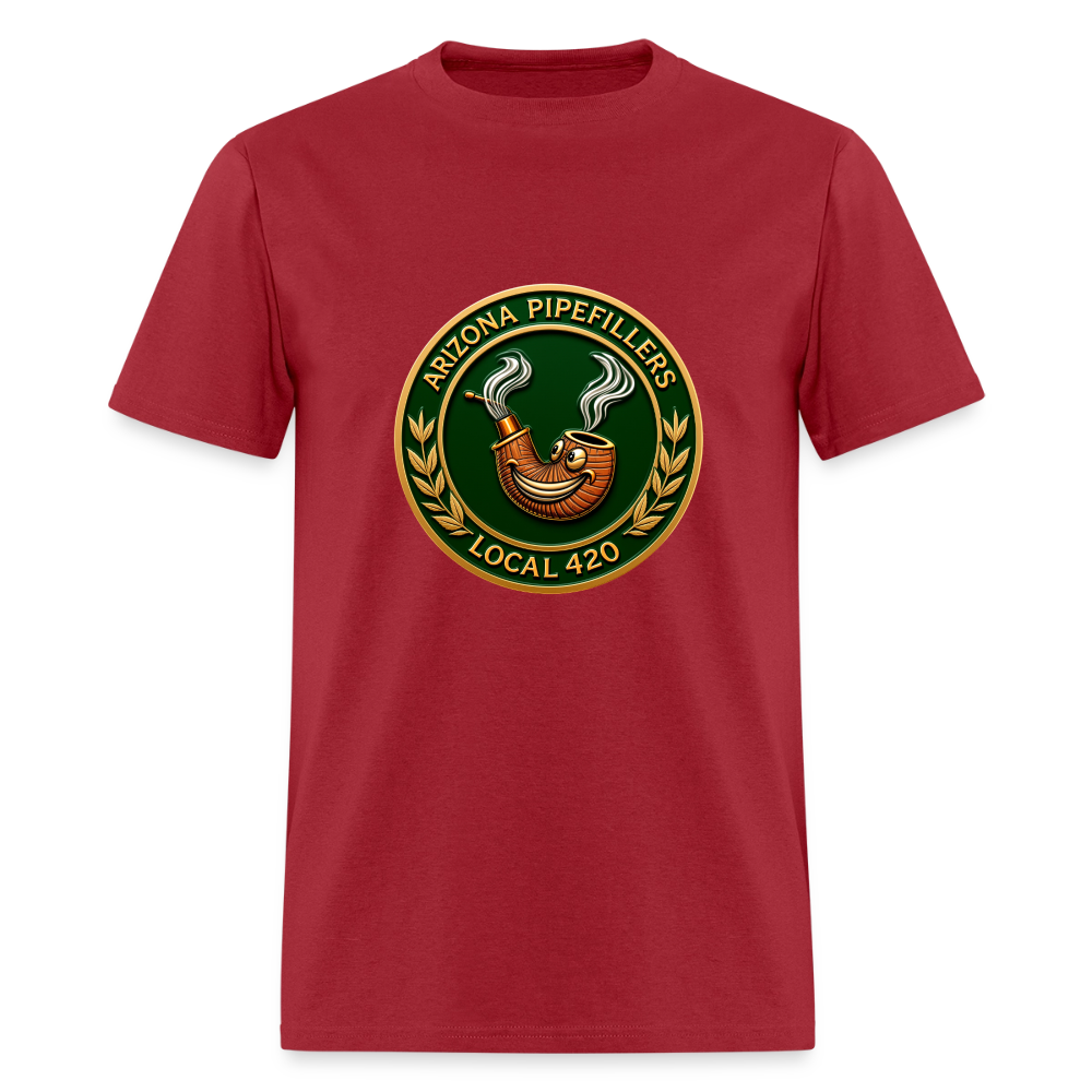 ARIZONIA PIPEFILLERS LOCAL 420 Men's T-Shirt - true red