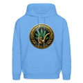 ILLINOIS PIPEFILLERS LOCAL 420  Men's Hoodie - carolina blue