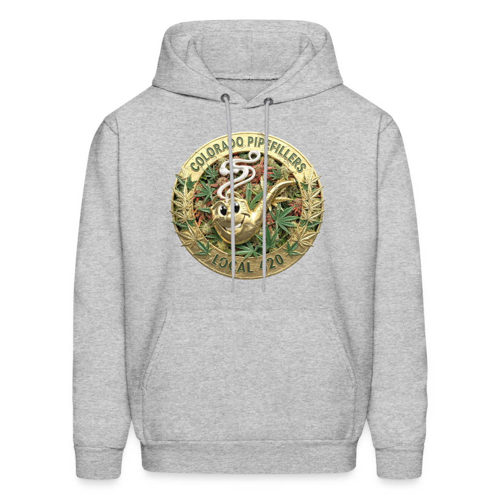 COLORADO PIPEFILLERS LOCAL 420 Men's Hoodie - heather gray