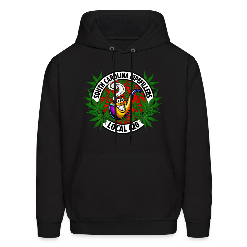 SOUTH CAROLINA PIPEFILLERS LOCAL 420 F/B DESIGN Men's Hoodie - black