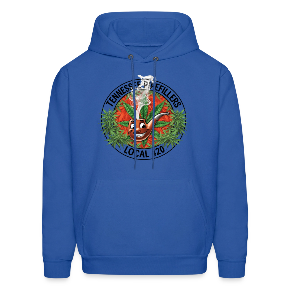 TENNESSEE PIPEFILLERS LOCAL 420 Men's Hoodie - royal blue