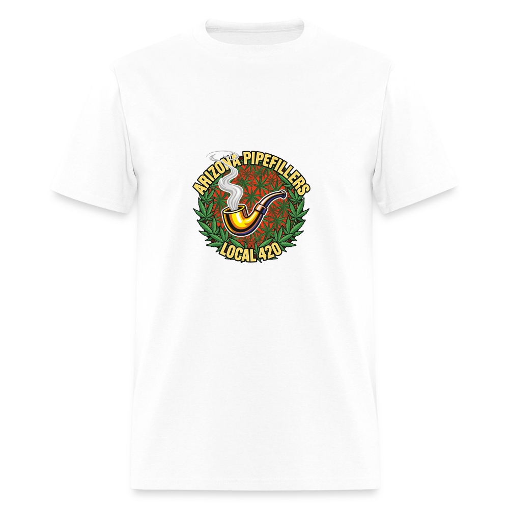 ARIZONA PIPEFILLERS LOCAL 420 MEN'S T-Shirt - white