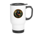 KANSAS PIPEFILLERS LOCAL 420 14oz Stainless Steel Travel Mug - white