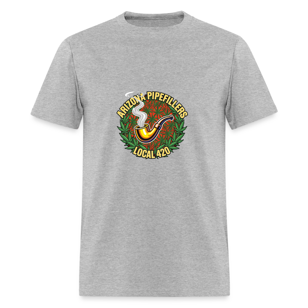 ARIZONA PIPEFILLERS LOCAL 420 MEN'S T-Shirt - heather gray