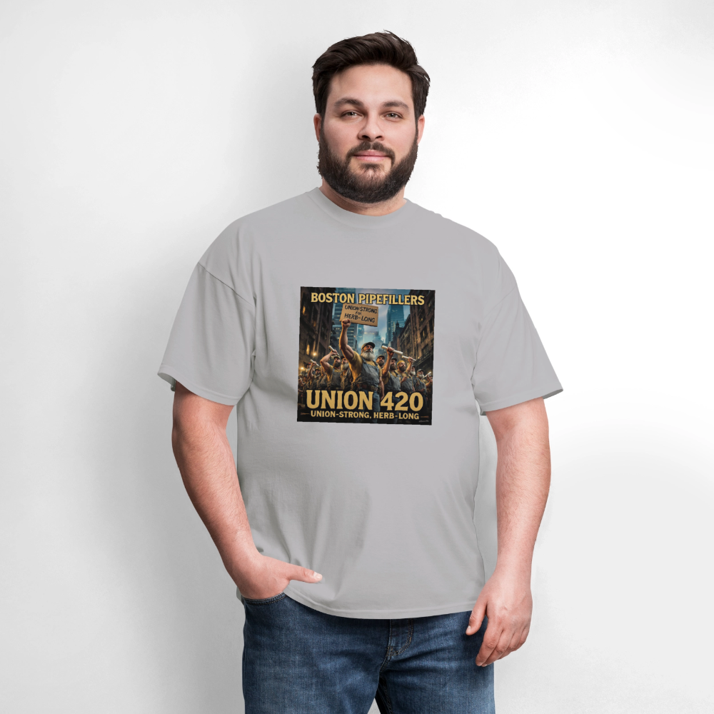 NEW ENGLAND PIPEFILLERS UNION 420 Men's T-Shirt - rock