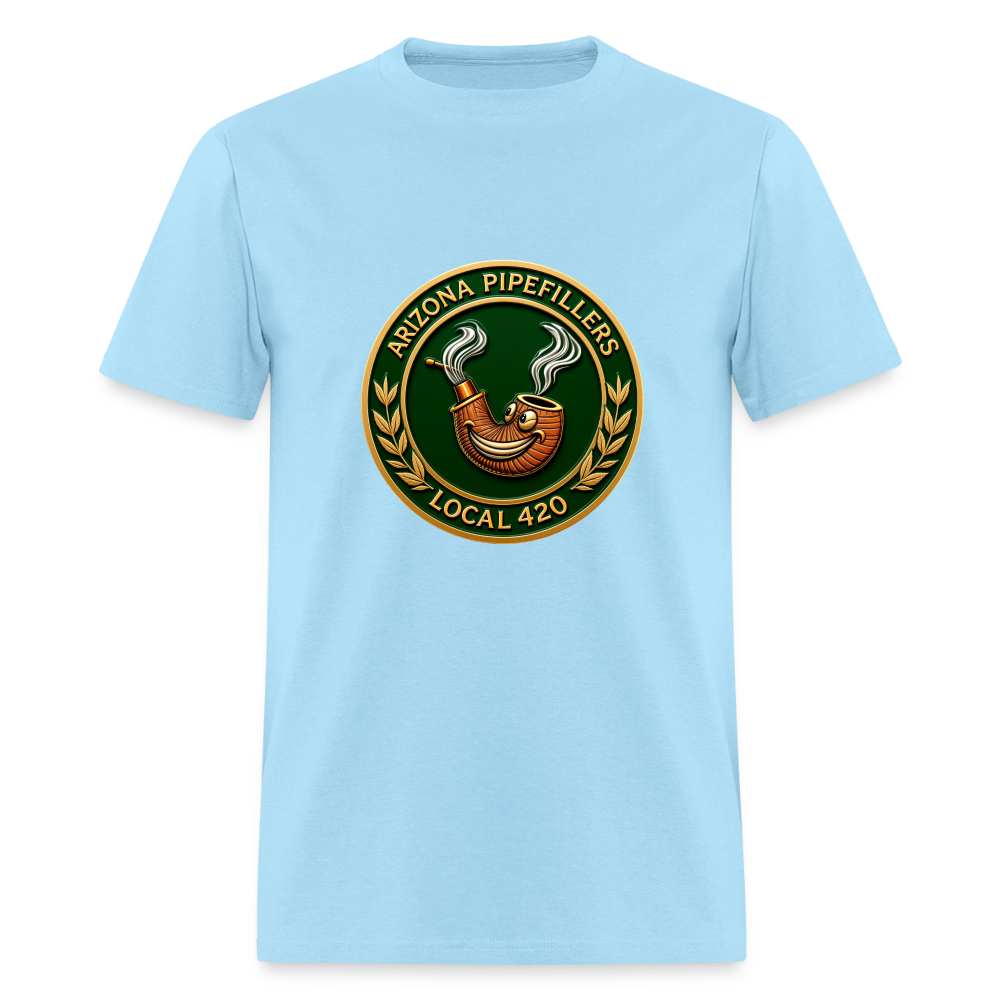 ARIZONIA PIPEFILLERS LOCAL 420 Men's T-Shirt - powder blue