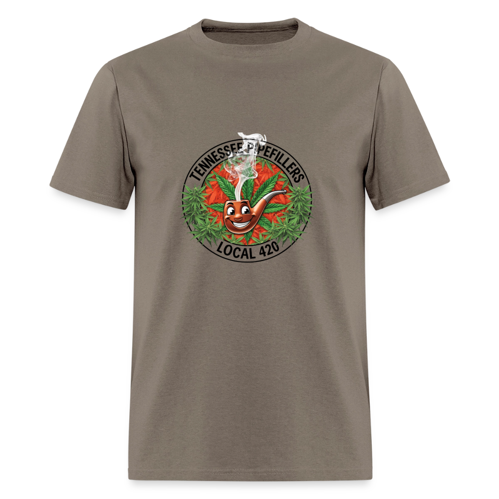 TENNESSEE PIPEFILLERS LOCAL 420 Men's T-Shirt - safari