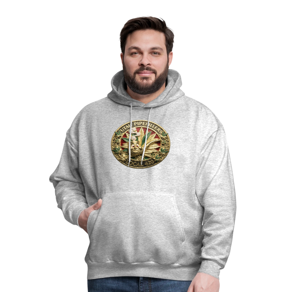 UTAH PIPEFILLERS LOCAL 420 F/B DESIGN Men's Hoodie - heather gray