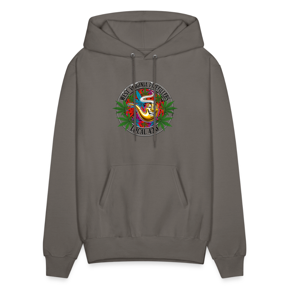 WEST VIRGINIA  PIPEFILLERS LOCAL 420 Men's Hoodie - asphalt gray