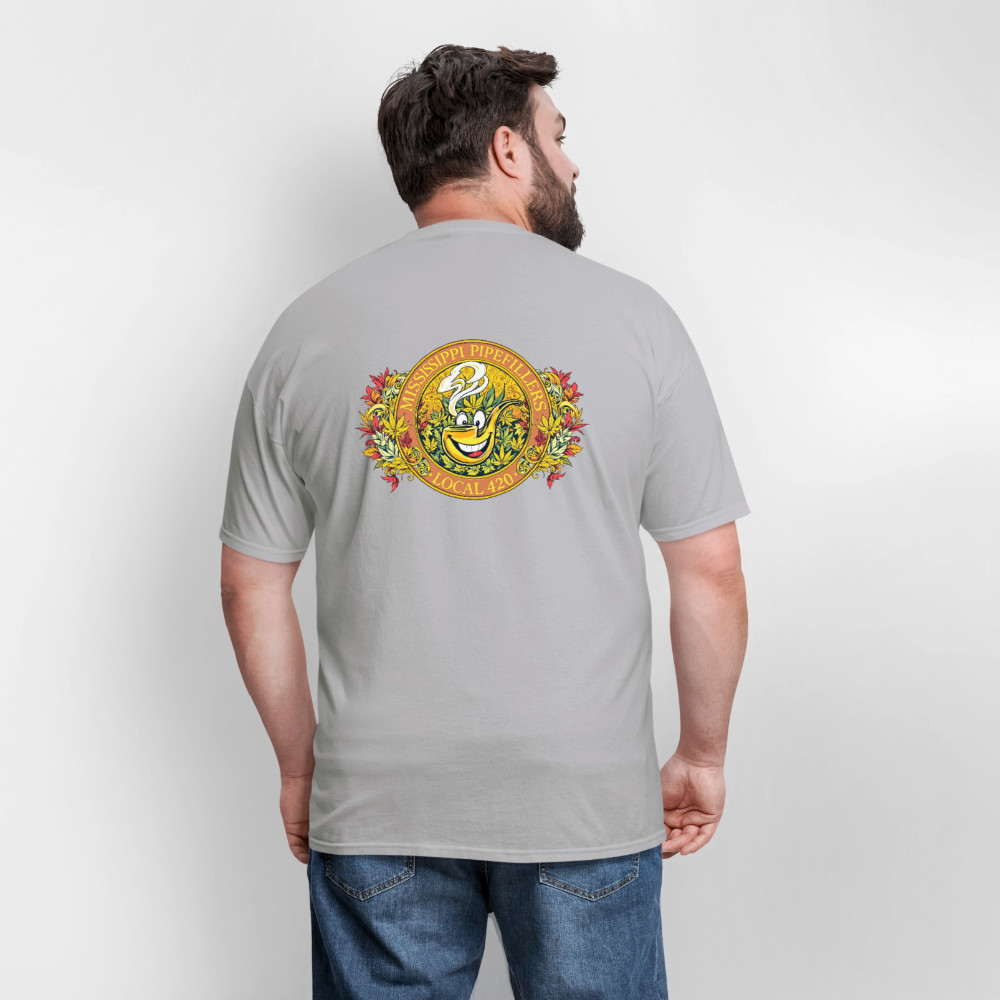 MISSISSIPPI PIPEFILLERS LOCAL 420 F/B DESIGNS Men's T-Shirt - rock