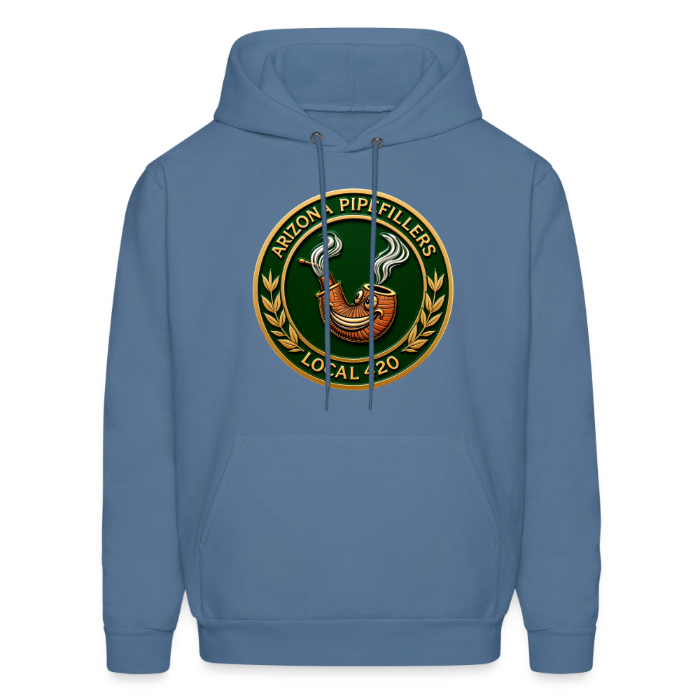 ARIZONIA PIPEFILLERS LOCAL 420 Men's Hoodie - denim blue