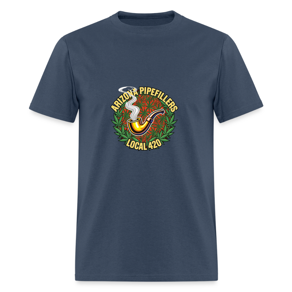 ARIZONA PIPEFILLERS LOCAL 420 MEN'S T-Shirt -  blue dusk