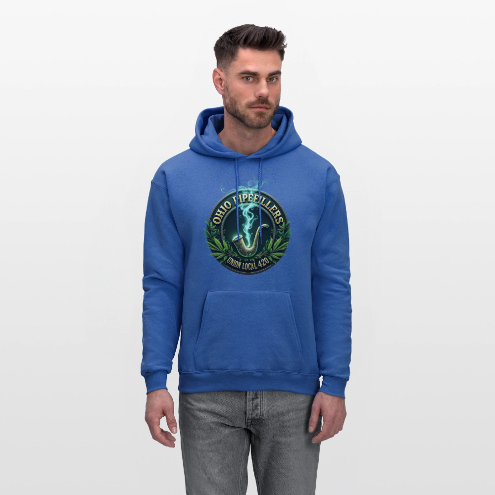 OHIO PIPEFILLERS UNION LOCAL 420 Men's Hoodie - royal blue