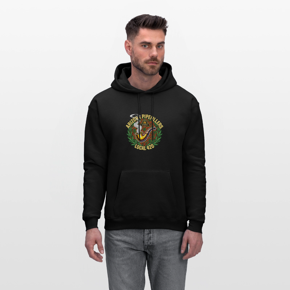 ARIZONA PIPEFILLERS LOCAL 420 Men's Hoodie - black