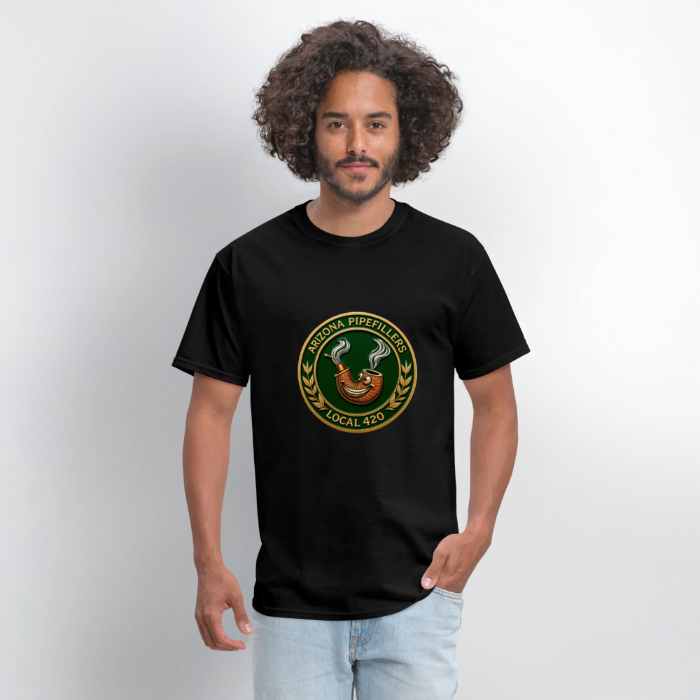 ARIZONIA PIPEFILLERS LOCAL 420 Men's T-Shirt - black