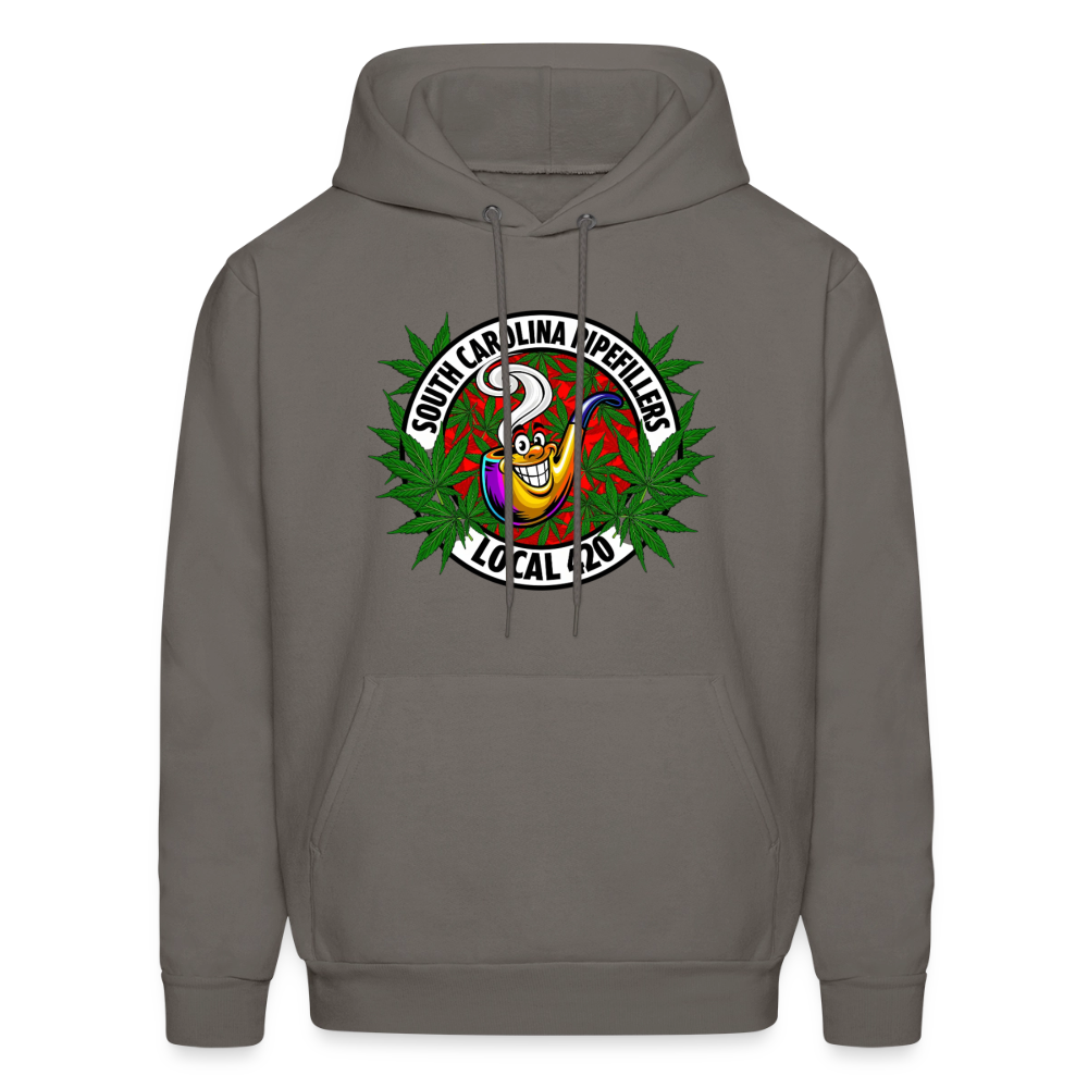 SOUTH CAROLINA PIPEFILLERS LOCAL 420 Men's Hoodie - asphalt gray
