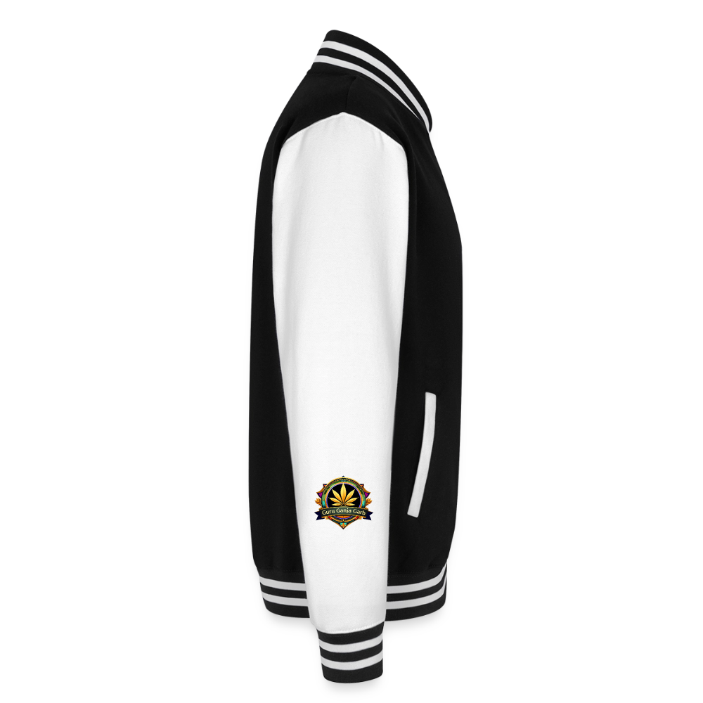 WYOMING PIPEFILLERS LOCAL 420 / 4 EMBLEM Unisex College Sweat Jacket - black/white