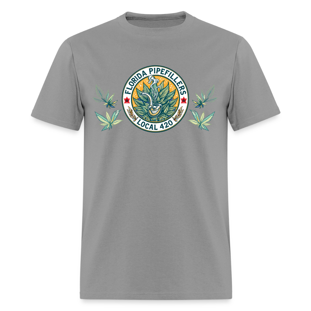 FLORIDA PIPEFILLERS LOCAL 420 F/B DESIGN Men's T-Shirt - rock