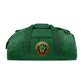 IOWA PIPEFILLERS LOCAL 420 TWO DESIGNS  Duffel Bag - forest green
